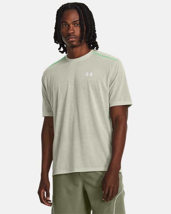 Men's UA Anywhere T-Shirt in Green image number 0